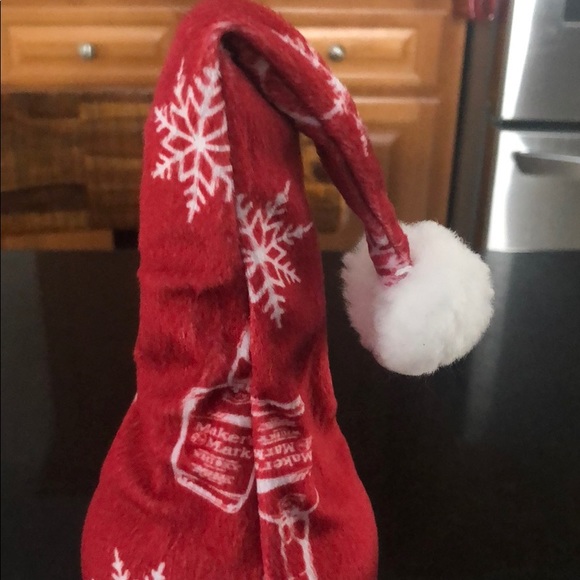 Two Makers Mark bottle Santa hats - Picture 3 of 4